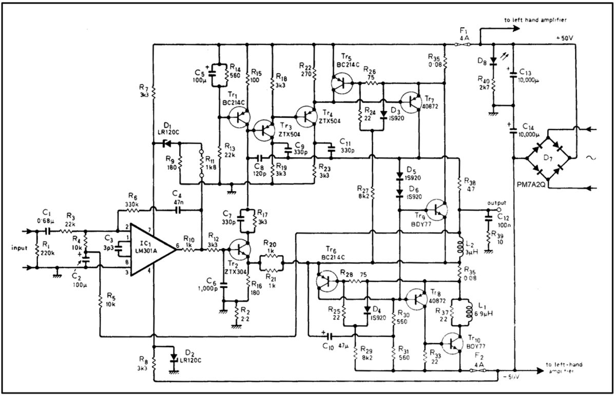 Capacitor Free DC Servos And Low Heat Class A Amplifiers capacitor-free-dc-servos-and-low-heat-class-a-amplifiers